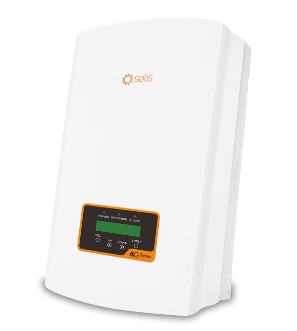 Solis 5 kW 1 Phase 2 MPPT Grid Connect Solar Inverter (Solis-1P5K-4G)